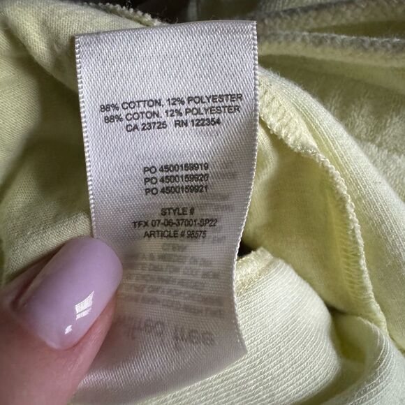 Wilfred‎ Free Popsicle 7“ Short Sz XL in Chamomile Yellow French Terry Cloth - Picture 10 of 10